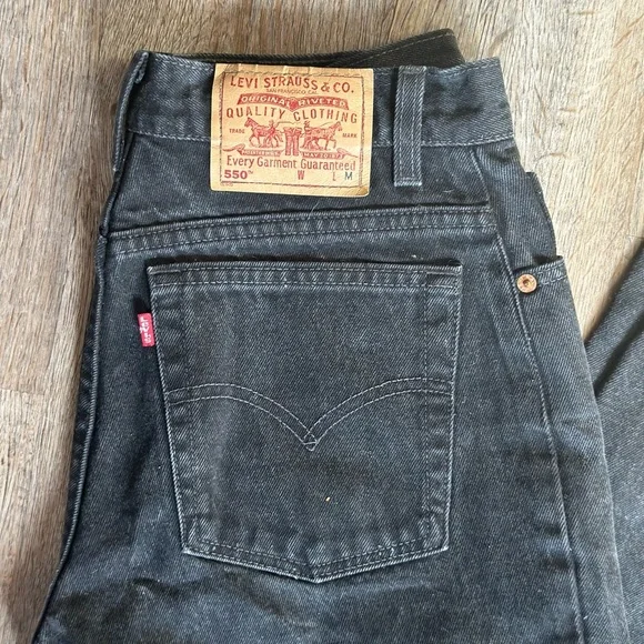 Levi's 501 Black Jeans